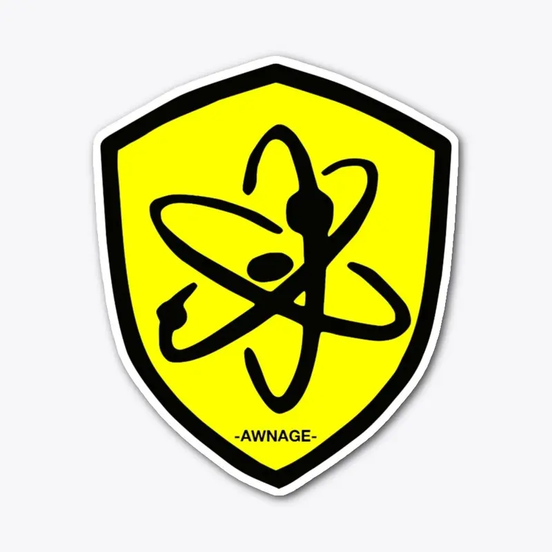 Atomic Shield Sticker